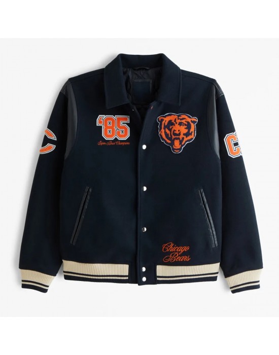 1985 Super Bowl Champions Chicago Bears Varsity Jacket