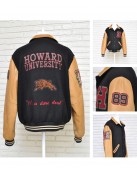 1999 Vintage Howard University HBCU Letterman Varsity  Jacket