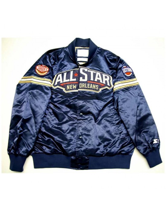 2014 All Star Game New Orlean Satin Jacket