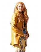 2024 Blake Lively It Ends With Mustard Coat