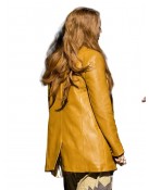 2024 Blake Lively It Ends With Mustard Coat