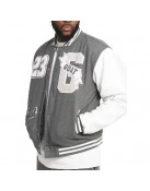 23 Goat Gray Varsity Jacket