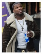 50 Cent Power Shearling Jacket