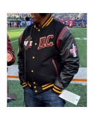 90th Anniversary Washington Commanders DC Varsity Jacket