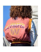 90th Anniversary Washington Commanders DC Varsity Jacket