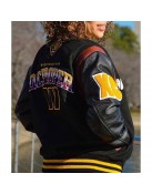 90th Anniversary Washington Commanders DC Varsity Jacket