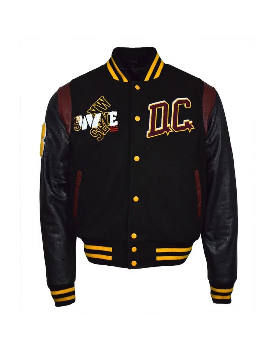 90th Anniversary Washington Commanders DC Varsity Jacket