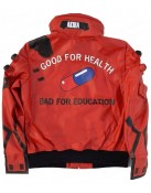 Akira Kaneda Cyberpunk 2077 Red Leather Jacket