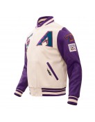 Arizona Diamondbacks Retro Classic Rib Varsity Jacket