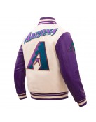 Arizona Diamondbacks Retro Classic Rib Varsity Jacket