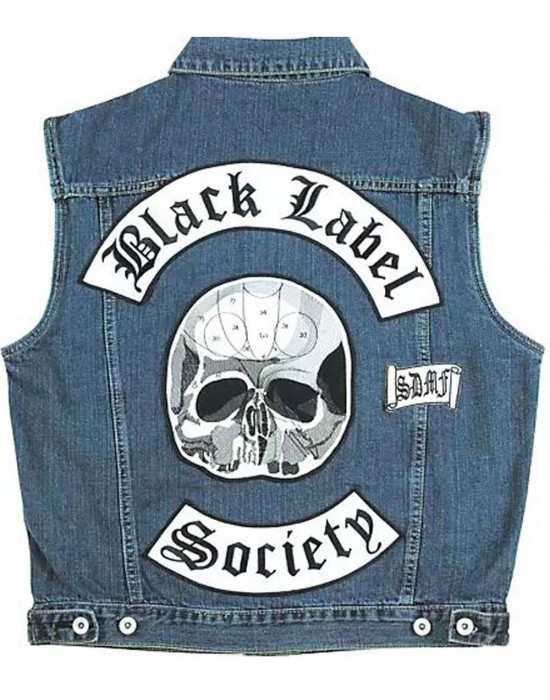 BLS Biker Denim Vest