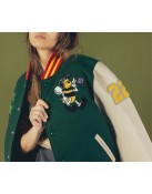 Bee Line Green Varsity Jacket