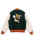 Bee Line Green Varsity Jacket