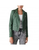 Big Sky S03 Katheryn Winnick Green Leather Jacket