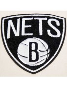 Brooklyn Nets Retro Classic Cream Varsity Wool Jacket