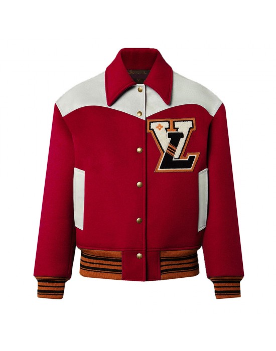 Cashgora LV Varsity Jacket