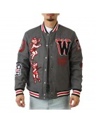 Cherub Rock Rebel Minds Varsity Jacket