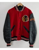 Chicago Blackhawks Campbell Varsity Jacket