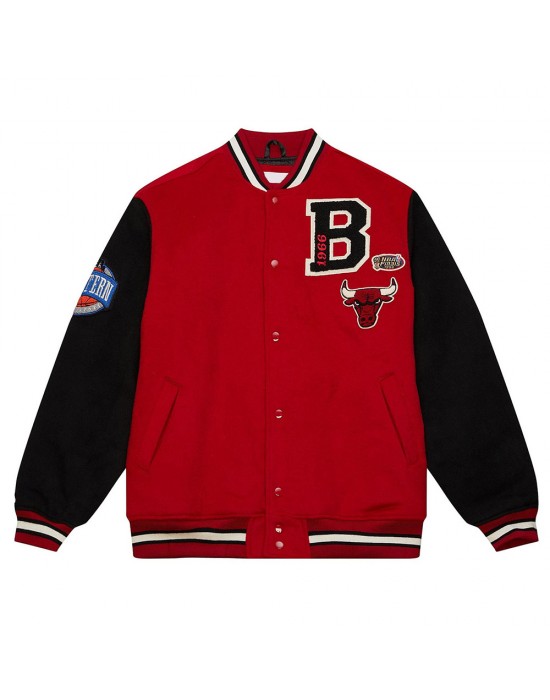 Chicago Bulls Team Legacy Varsity Jacket