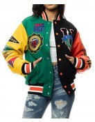 College Athletic Department Varsity Jacket