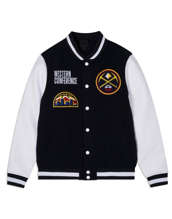 Denver Nuggets Western Conference Varsity Jacket