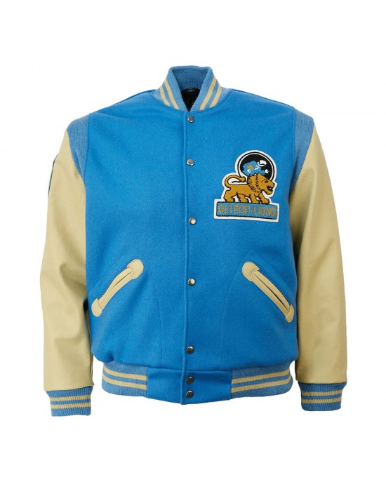 Detroit Lions 9 Matthew Stafford Varsity Jacket