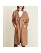 Dylan Brown Wool Coat