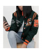 Florida A&M University Green Varsity Jacket