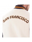 Golden Bear Patch Varsity Jacket