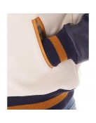 Golden Bear Patch Varsity Jacket