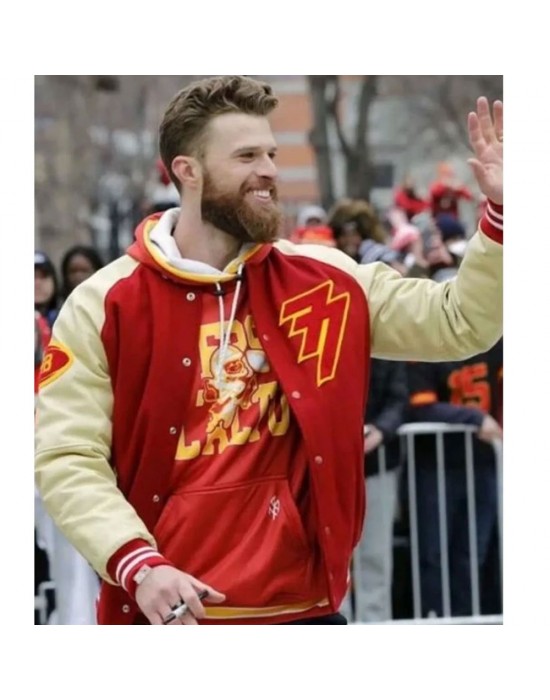 Harrison Butker Super Bowl LVII Parade Varsity Jacket