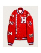 Houston Rockets Hometown Heroes City Edition Varsity Jacket