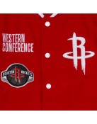 Houston Rockets Varsity Red Jacket