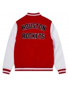 Houston Rockets Varsity Red Jacket