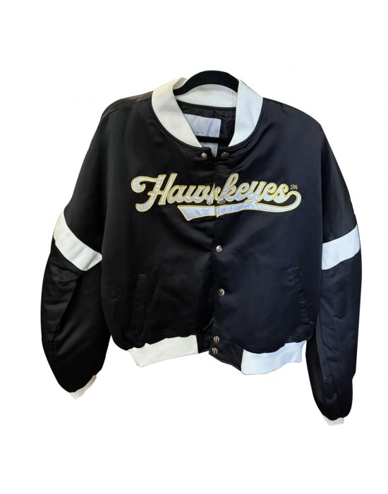 Iowa Hawkeyes Miles Swipe Varsity Jacket