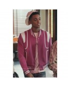 Jabari Banks Bel-Air Gamble Varsity Jacket