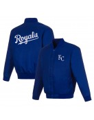 Kansas City Royals Royal Varsity Wool Jacket