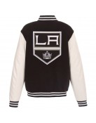 LA Kings Varsity Black and White Jacket