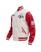 Los Angeles Angels Retro Classic Red Wool Varsity Jacket