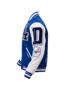 Los Angeles Dodgers Mash Up Blue Varsity Jacket