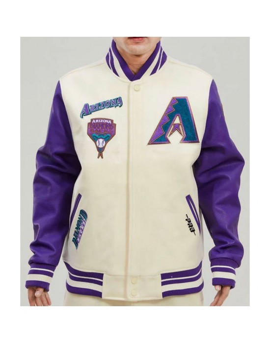 Mashup Arizona Diamondbacks Varsity Jacket