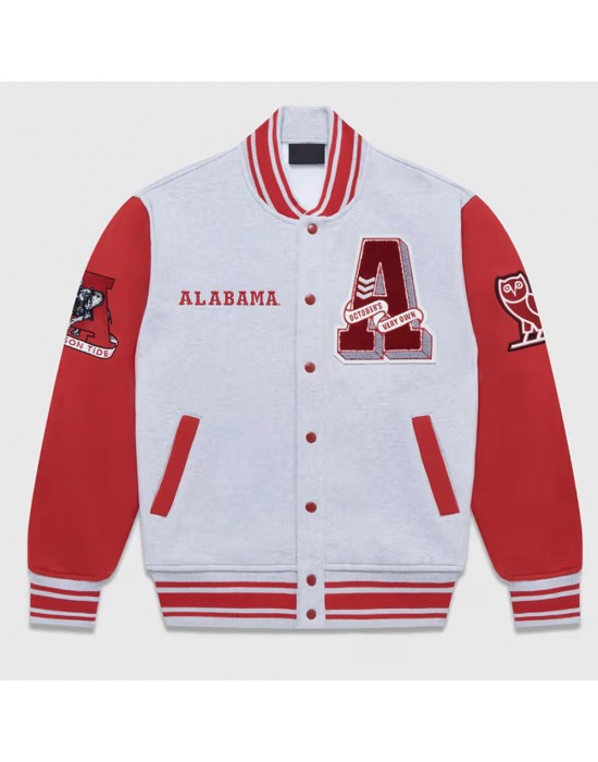 NCAA Alabama Crimson Tide OVO Varsity Jacket