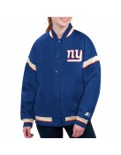 NY Giants Tournament Royal Varsity Jacket