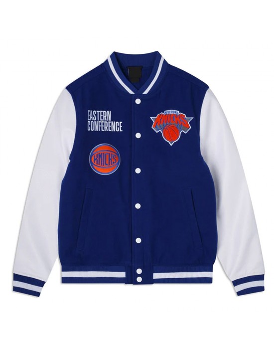 NY Knicks Eastern Conference Varsity Jacket