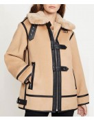 New York State of Mind Ramona Singer Wool Shearling Jacket