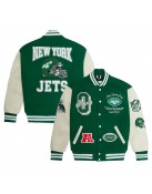 OVO NY Jets Green Varsity Jacket