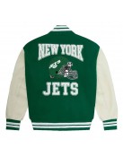 OVO NY Jets Green Varsity Jacket