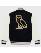 Drake Black Varsity Jacket