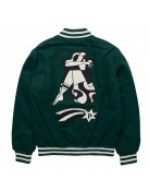 Parra Cloudy Star Varsity Wool Jacket