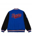 Philadelphia 76ers Team Legacy Varsity Wool Jacket